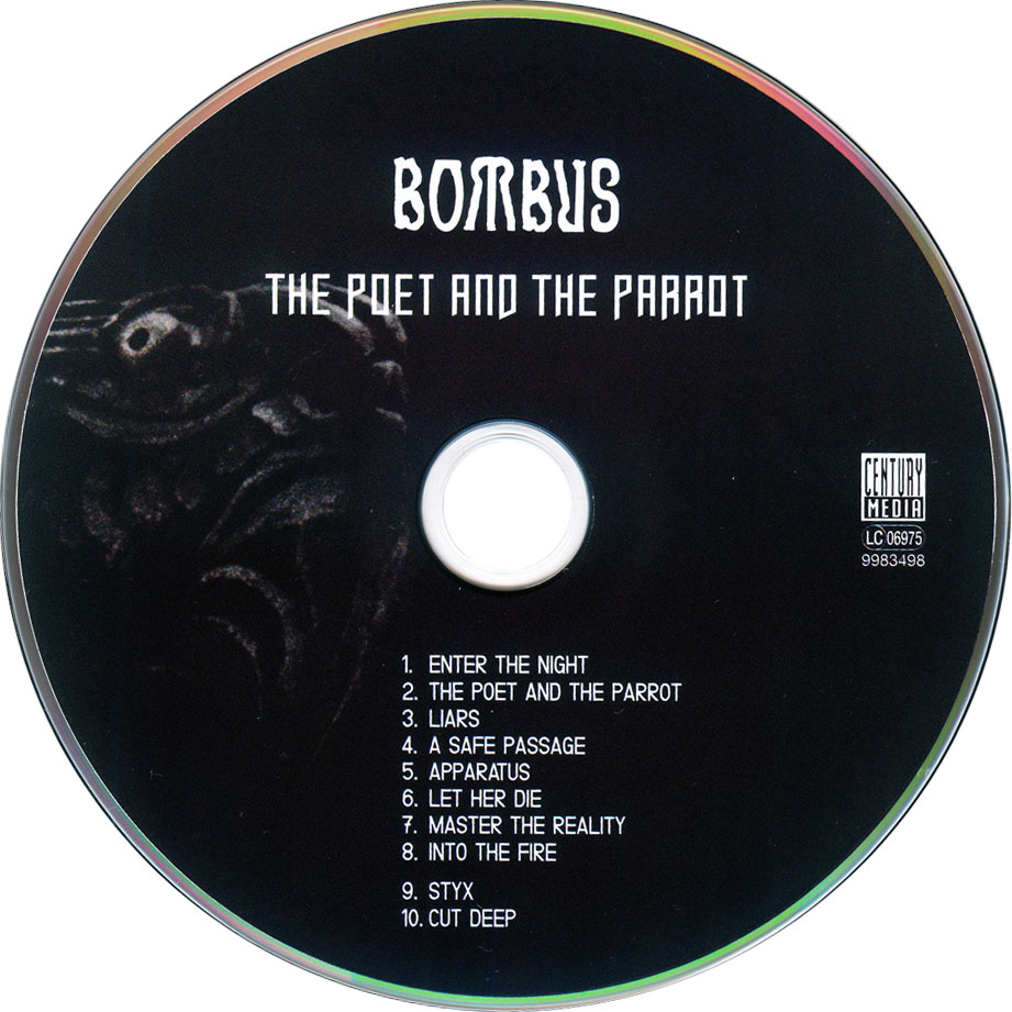 Cartula Cd de Bombus - The Poet And The Parrot (Limited Edition)