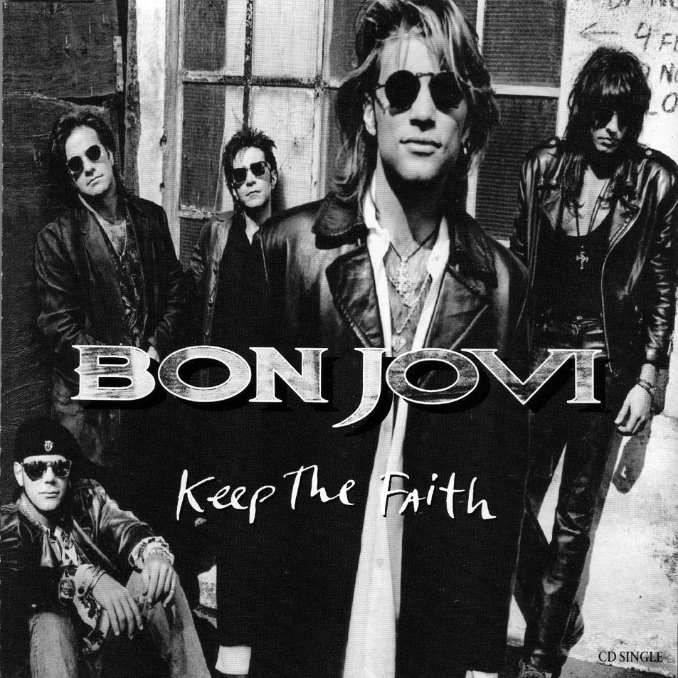 Cartula Frontal de Bon Jovi - Keep The Faith (Cd Single)