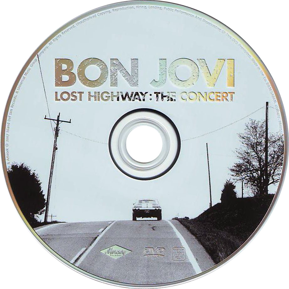 Cartula Dvd de Bon Jovi - Lost Highway: The Concert (Dvd)