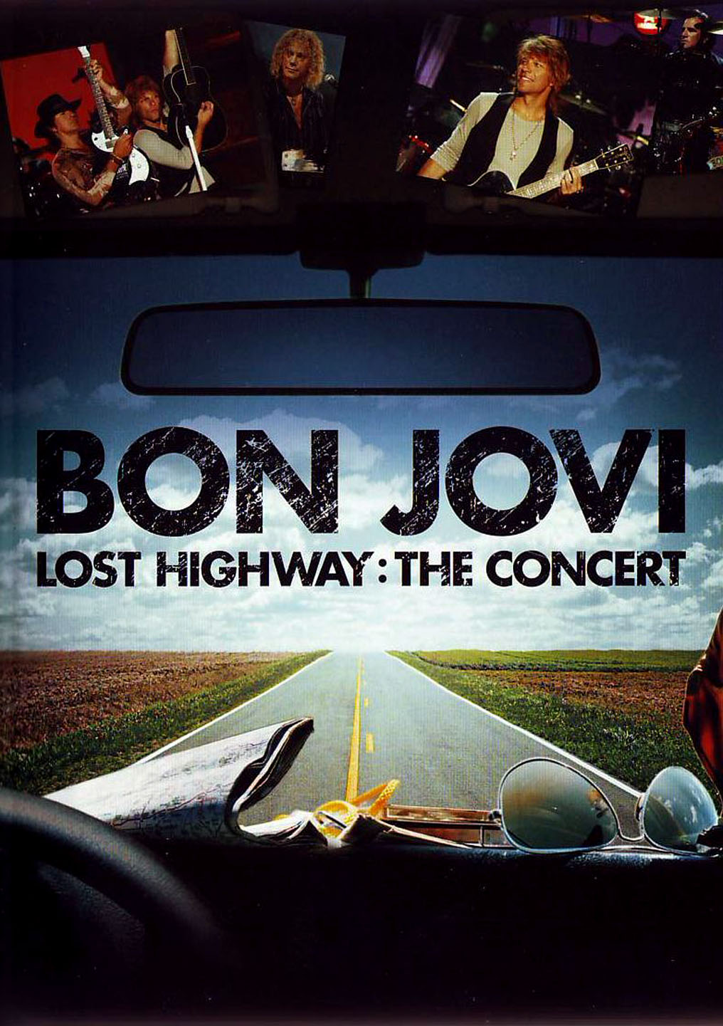 Cartula Interior Frontal de Bon Jovi - Lost Highway: The Concert (Dvd)