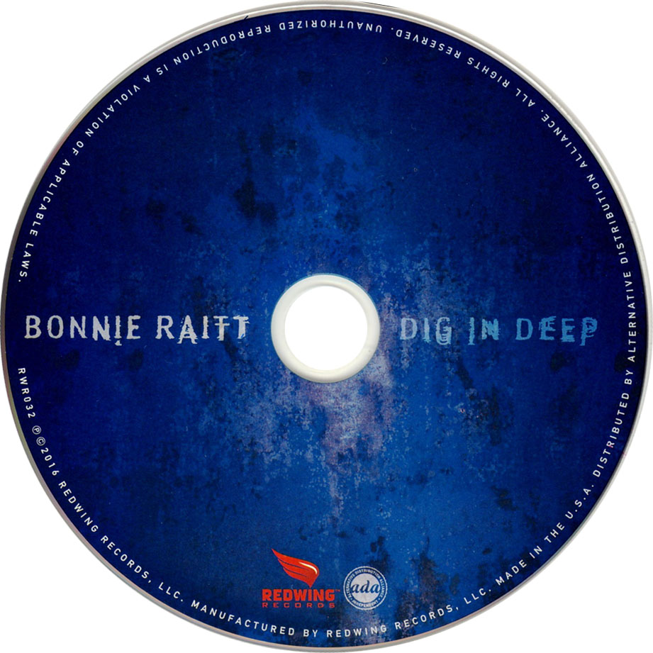 Cartula Cd de Bonnie Raitt - Dig In Deep