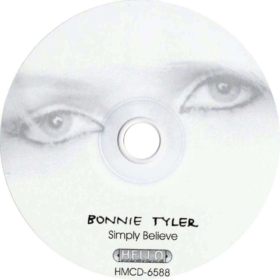 Cartula Cd de Bonnie Tyler - Simply Believe