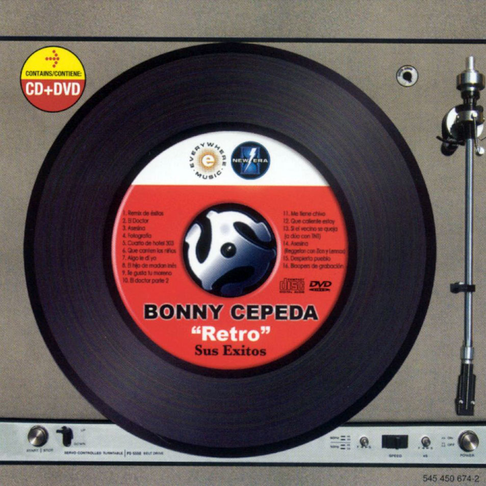 Cartula Frontal de Bonny Cepeda - Retro: Sus Exitos