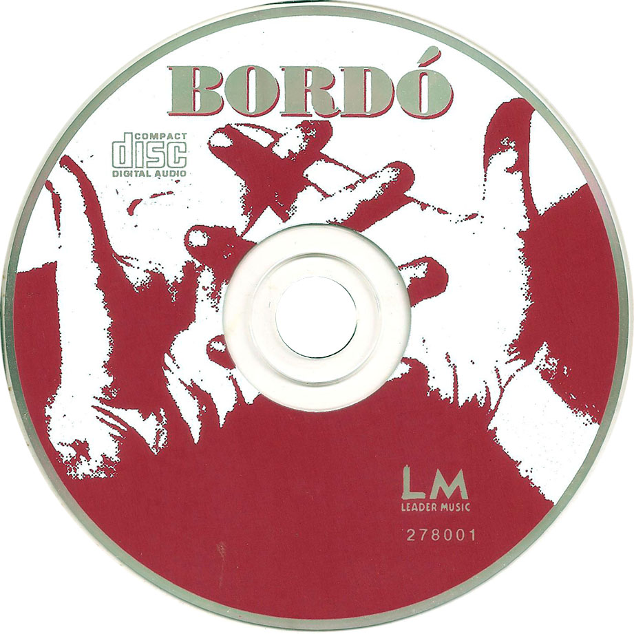 Cartula Cd de Bordo - Su Cielo Aparte