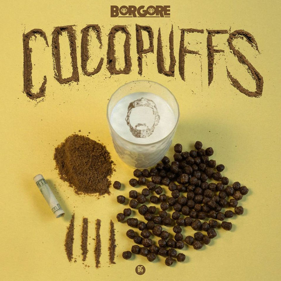 Cartula Frontal de Borgore - Coco Puffs (Cd Single)