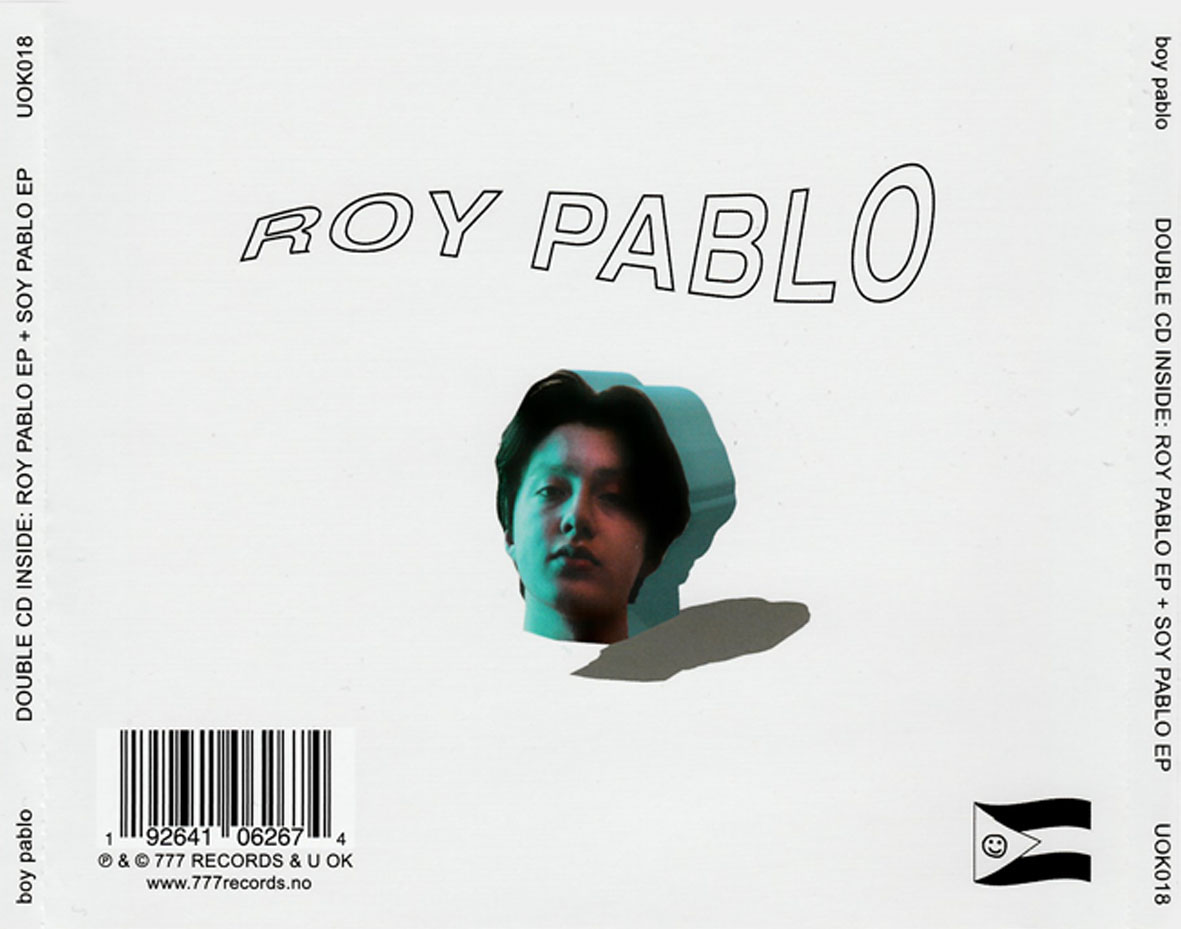Cartula Trasera de Boy Pablo - Soy Pablo