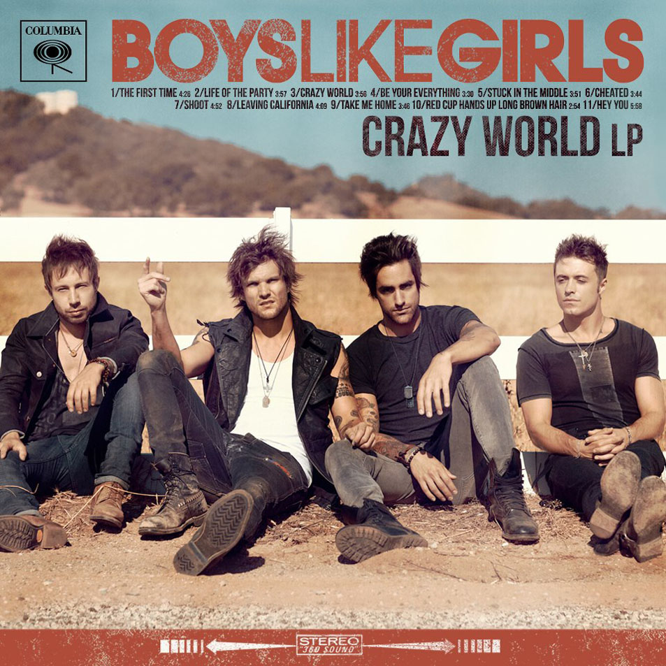 Cartula Frontal de Boys Like Girls - Crazy World