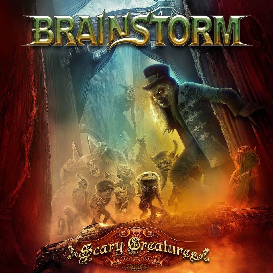 Cartula Frontal de Brainstorm - Scary Creatures