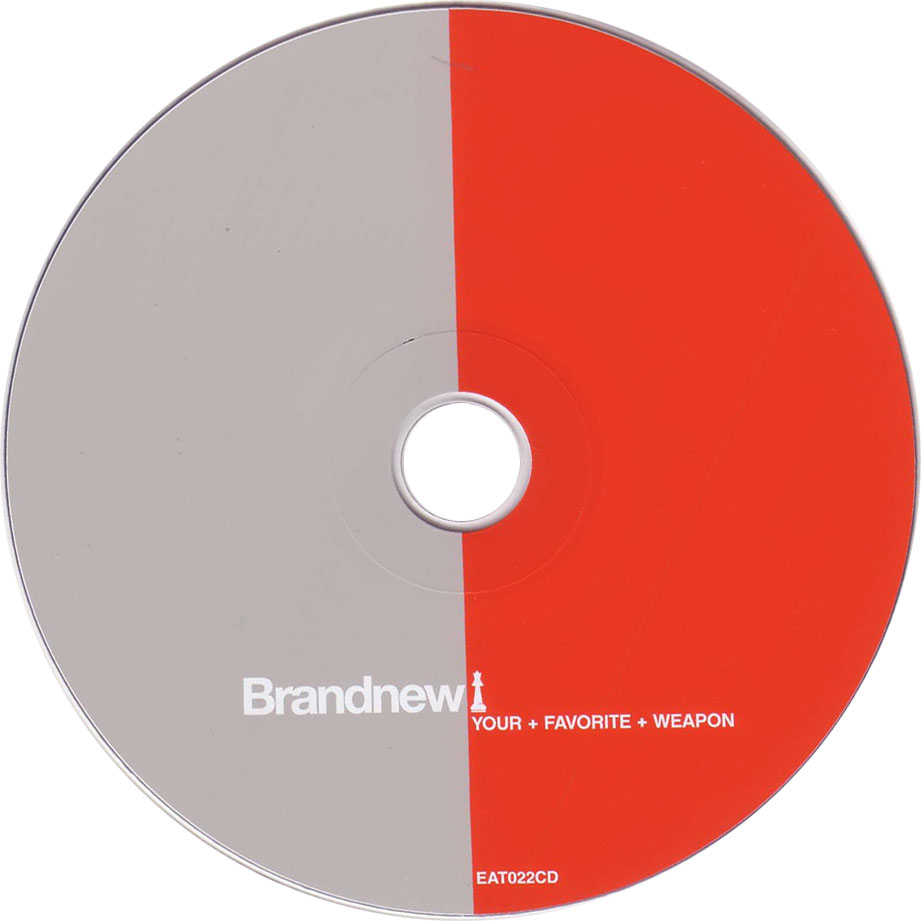 Cartula Cd de Brand New - Your Favorite Weapon