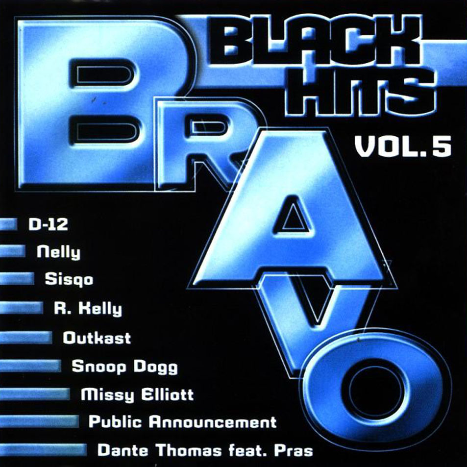 Cartula Frontal de Bravo Black Hits Volume 5