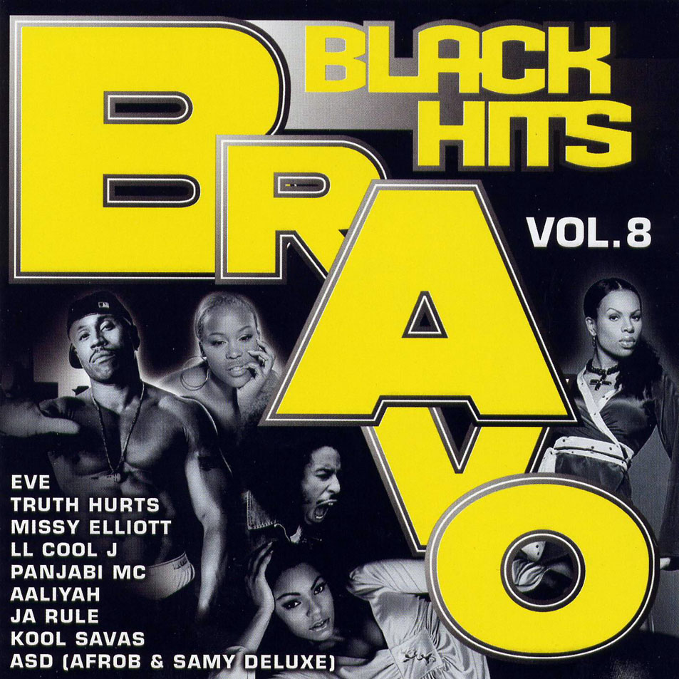 Cartula Frontal de Bravo Black Hits Volume 8