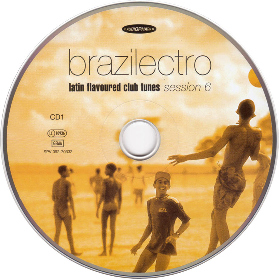 Cartula Cd1 de Brazilectro Latin Flavoured Club Tunes Session 6