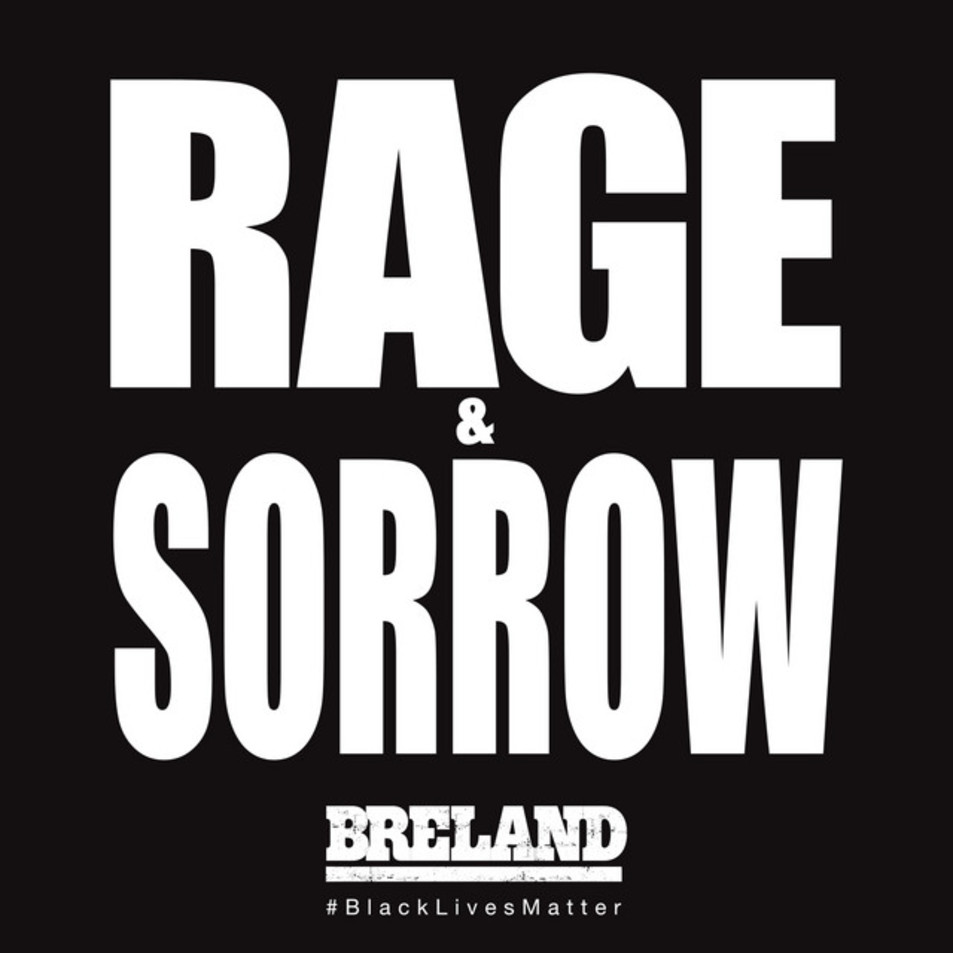 Cartula Frontal de Breland - Rage & Sorrow (Cd Single)