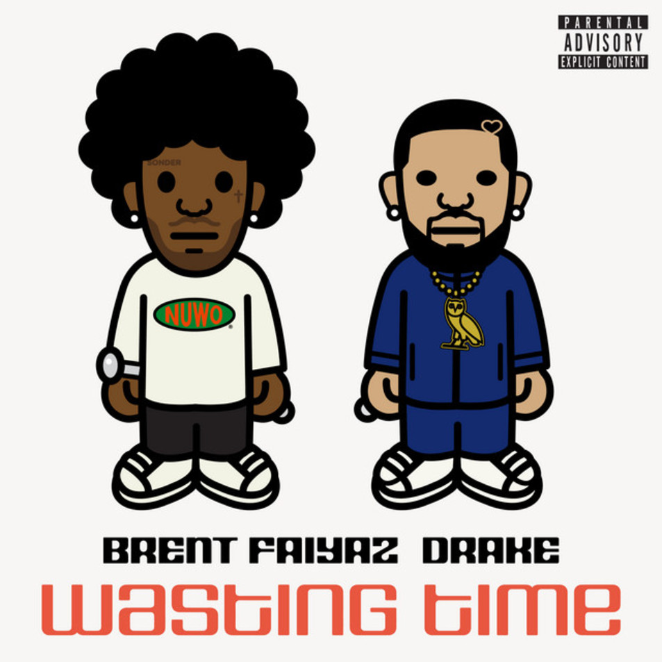 Cartula Frontal de Brent Faiyaz - Wasting Time ( Featuring Drake ) (Cd Single)