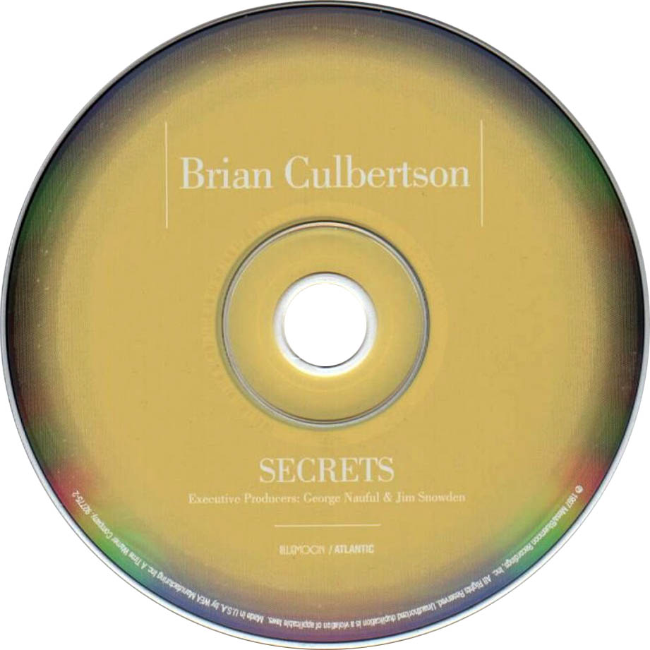 Cartula Cd de Brian Culbertson - Secrets