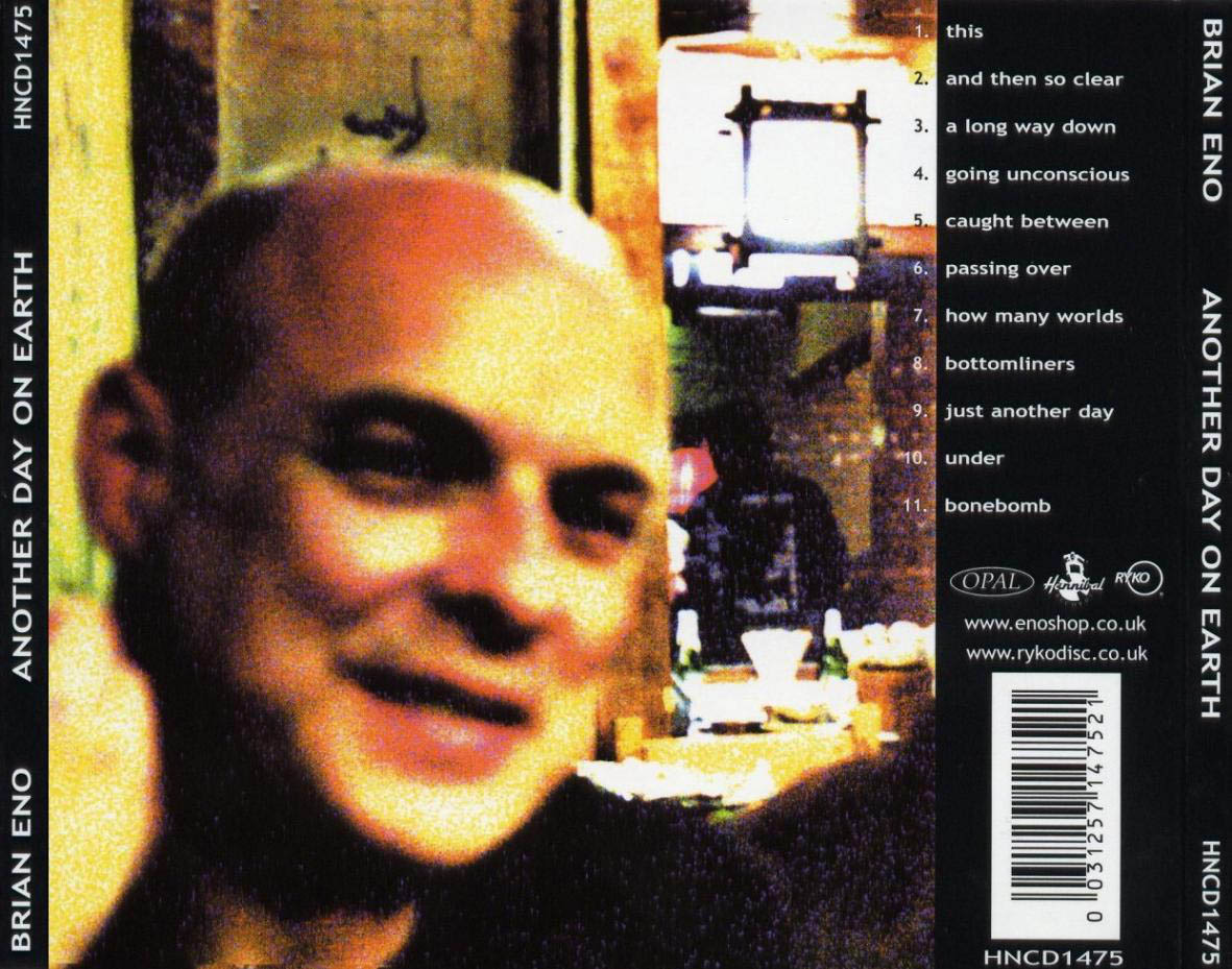Cartula Trasera de Brian Eno - Another Day On Earth