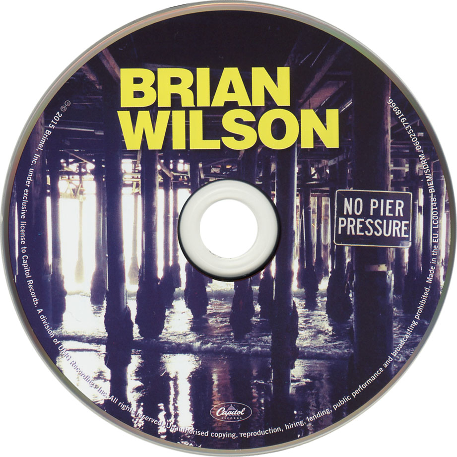 Cartula Cd de Brian Wilson - No Pier Pressure