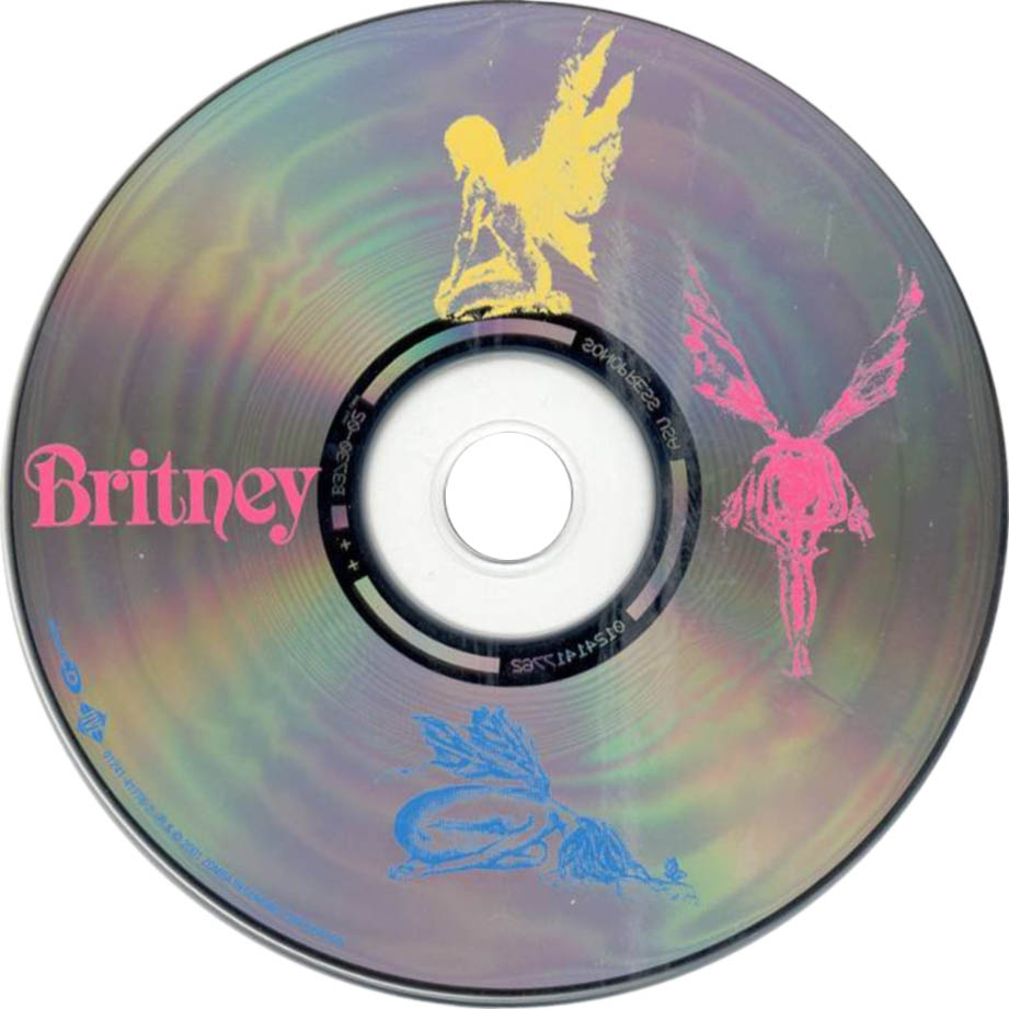 Cartula Cd de Britney Spears - Britney