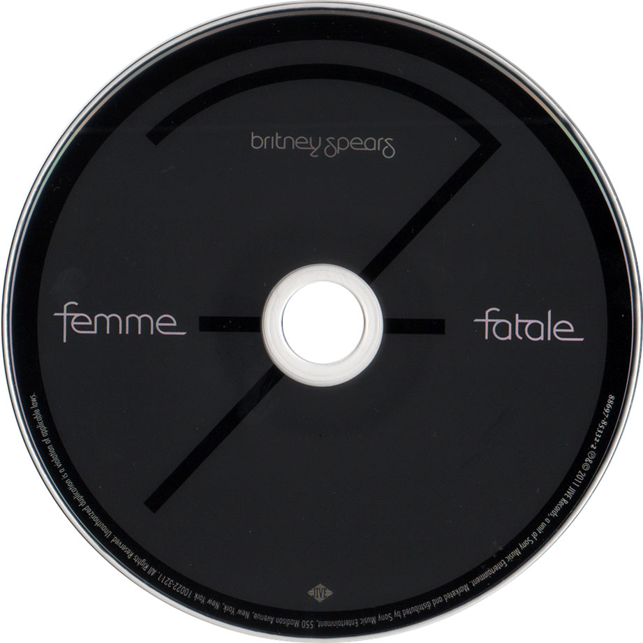 Carátula Cd de Britney Spears - Femme Fatale
