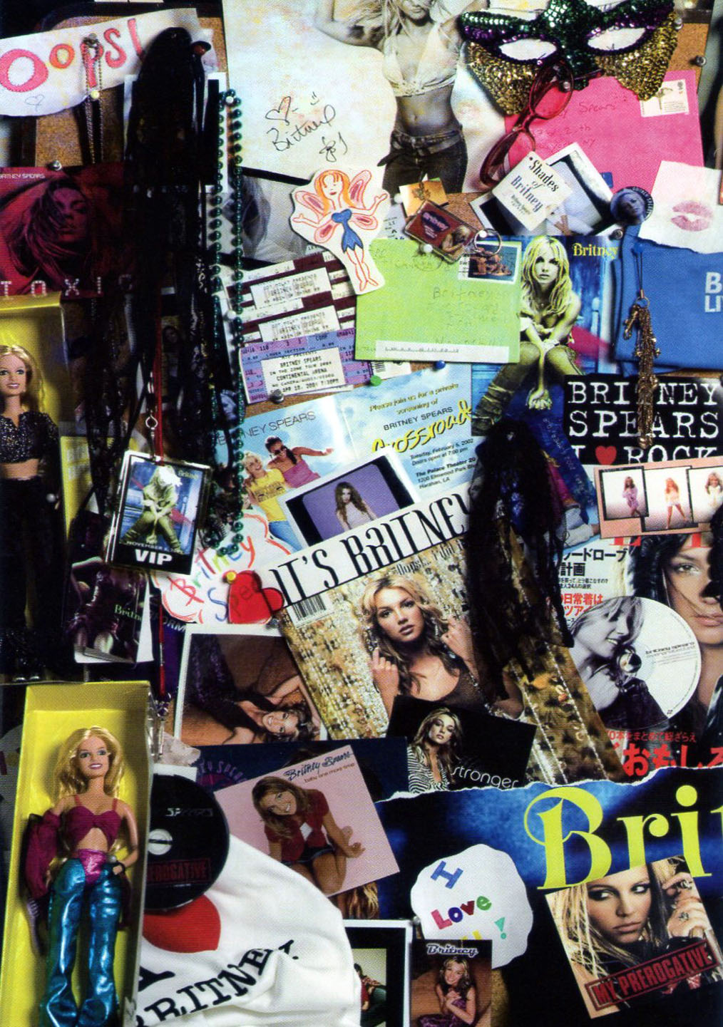 Cartula Interior Trasera de Britney Spears - Greatest Hits: My Prerogative (Dvd)