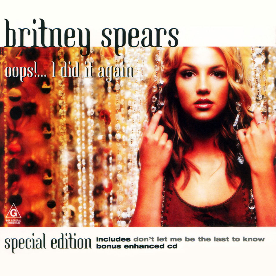 Cartula Frontal de Britney Spears - Oops!... I Did It Again (Special Edition)