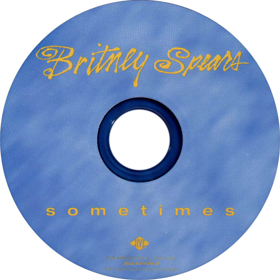 Cartula Cd de Britney Spears - Sometimes (Cd Single)