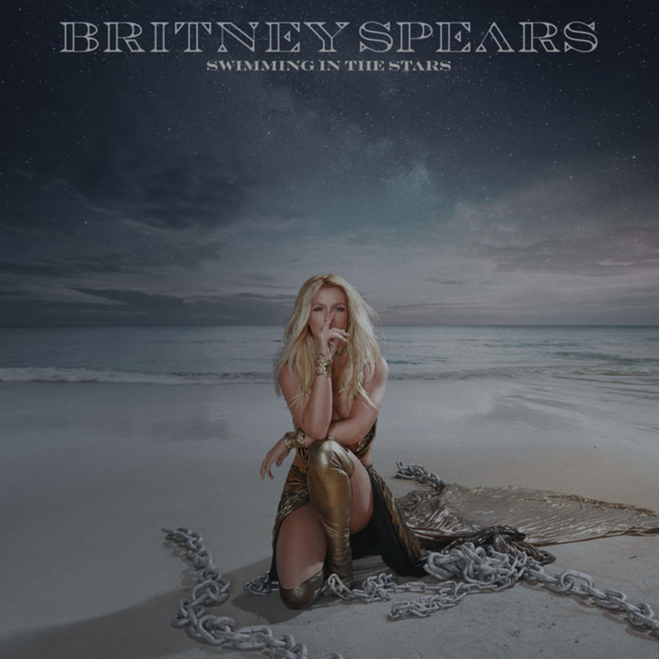 Cartula Frontal de Britney Spears - Swimming In The Stars (Cd Single)