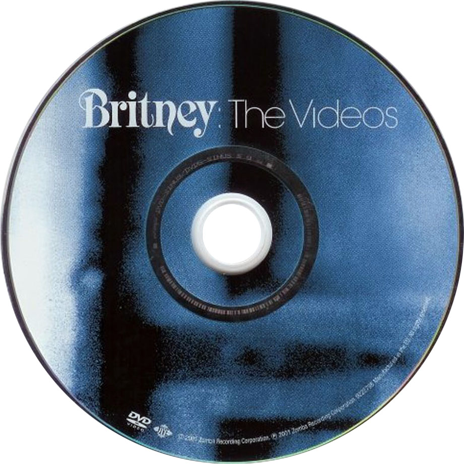 Cartula Cd de Britney Spears - The Videos (Dvd)