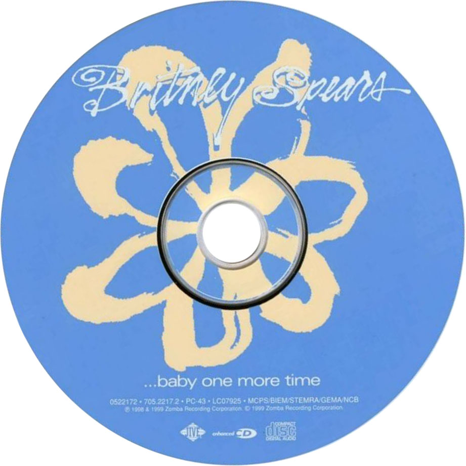 Cartula Cd de Britney Spears - ...baby One More Time