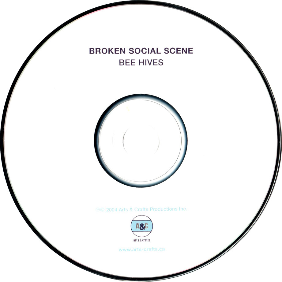 Cartula Cd de Broken Social Scene - Bee Hives