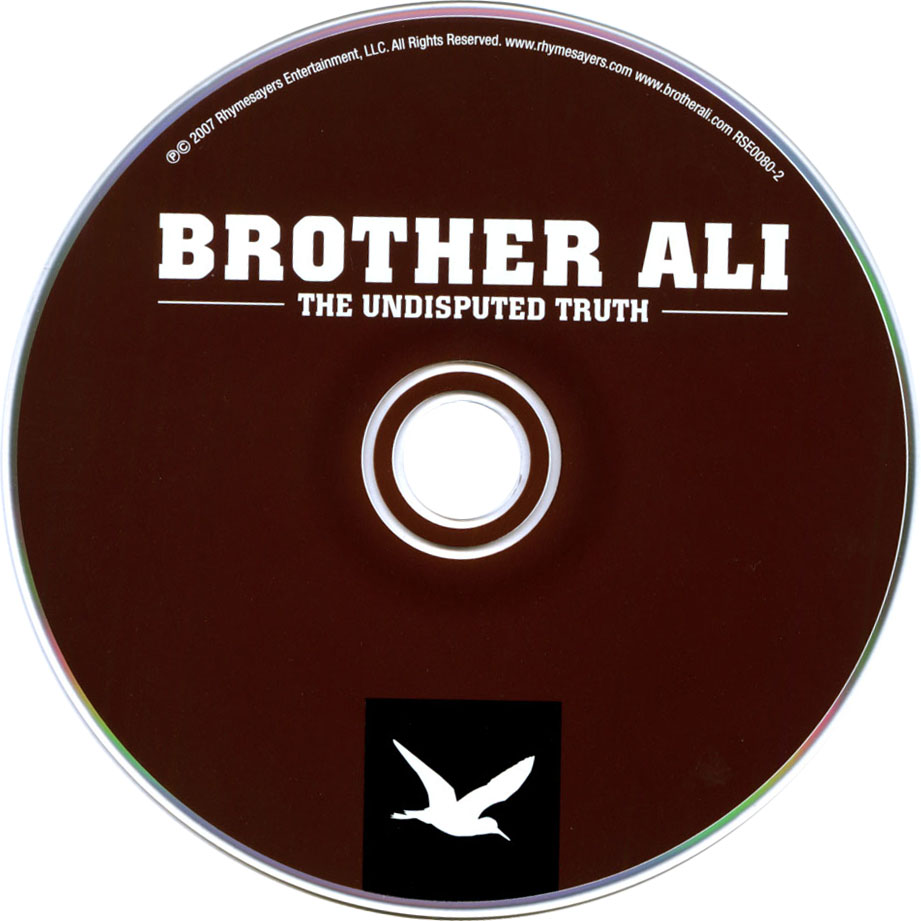 Cartula Cd de Brother Ali - The Undisputed Truth