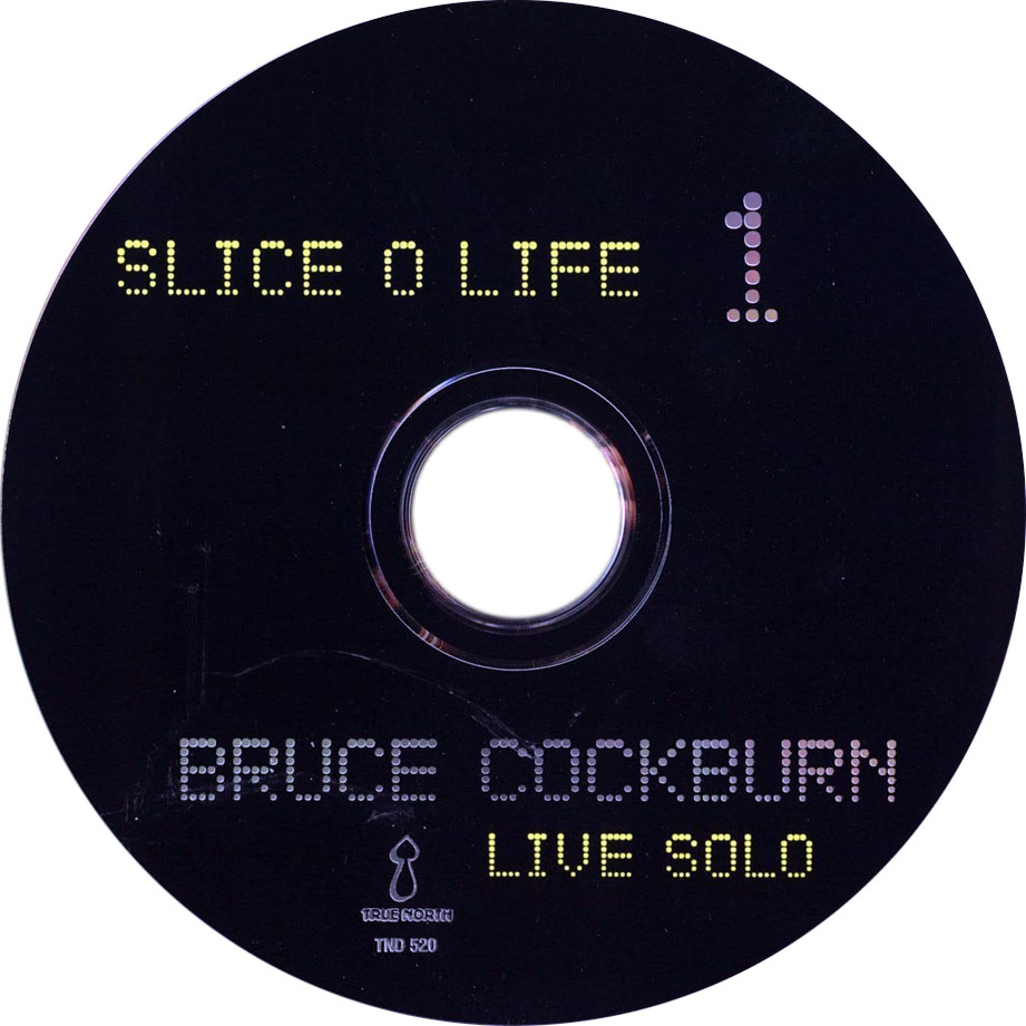 Cartula Cd1 de Bruce Cockburn - Slice O Life