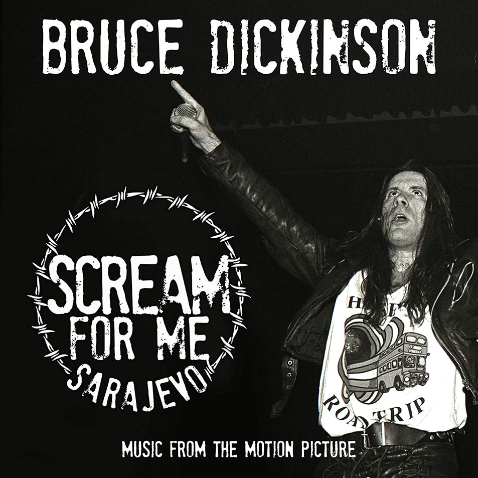 Cartula Frontal de Bruce Dickinson - Scream For Me Sarajevo