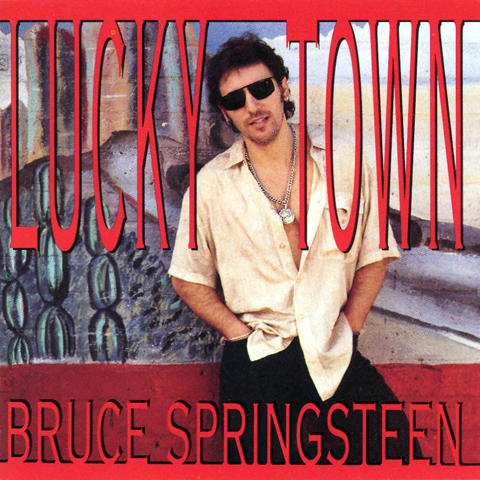 Cartula Frontal de Bruce Springsteen - Lucky Town
