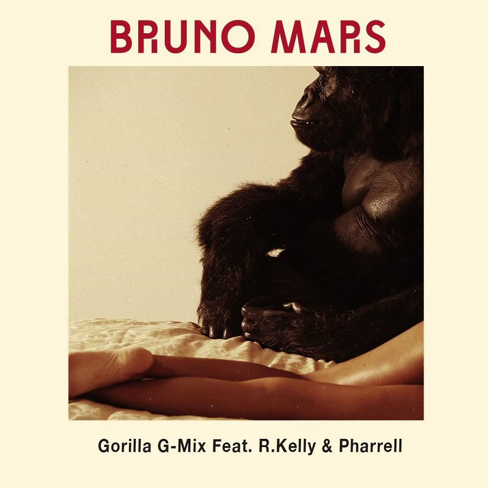 Cartula Frontal de Bruno Mars - Gorilla (Featuring R. Kelly & Pharrell) (G-Mix) (Cd Single)