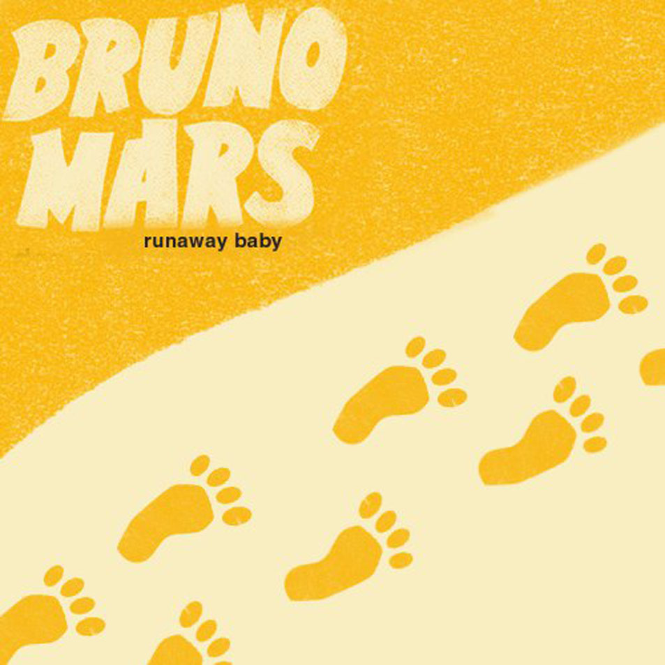 Cartula Frontal de Bruno Mars - Runaway Baby (Cd Single)