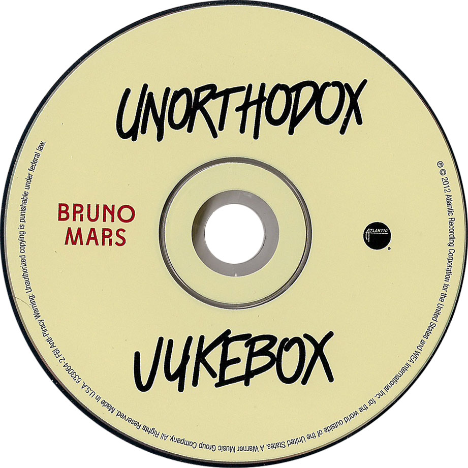 Cartula Cd de Bruno Mars - Unorthodox Jukebox (Deluxe Edition)