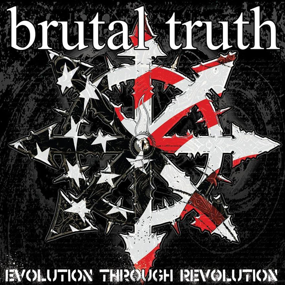 Cartula Frontal de Brutal Truth - Evolution Through Revolution