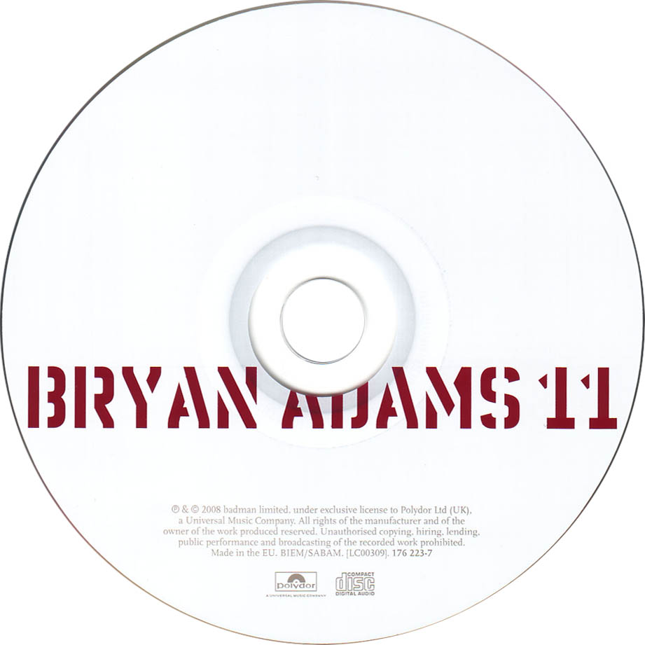 Cartula Cd de Bryan Adams - 11