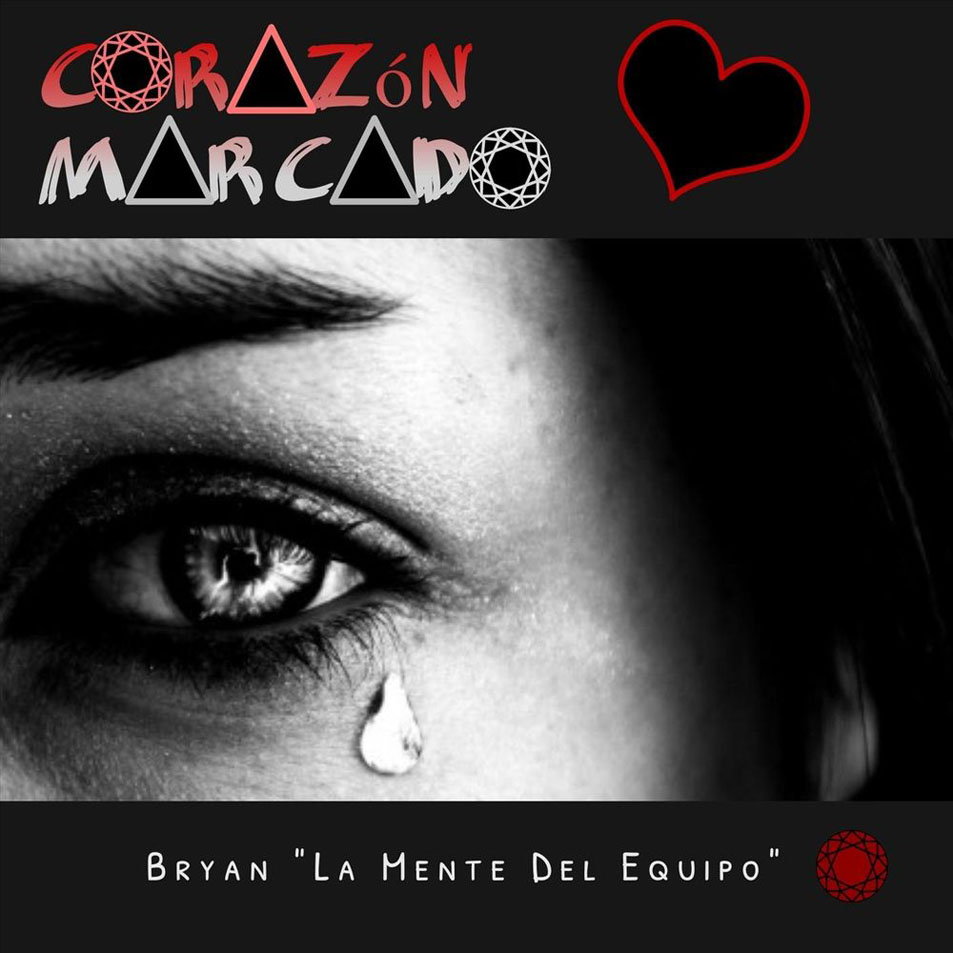 Cartula Frontal de Bryan La Mente Del Equipo - Corazon Marcado (Cd Single)