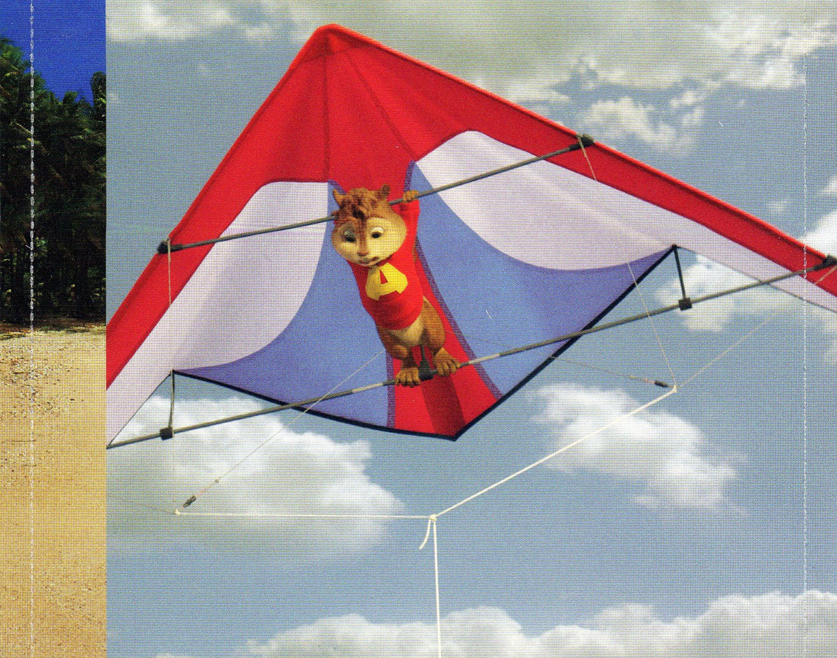 Car tula Interior Trasera de Bso Alvin Y Las Ardillas 3 (Alvin And The