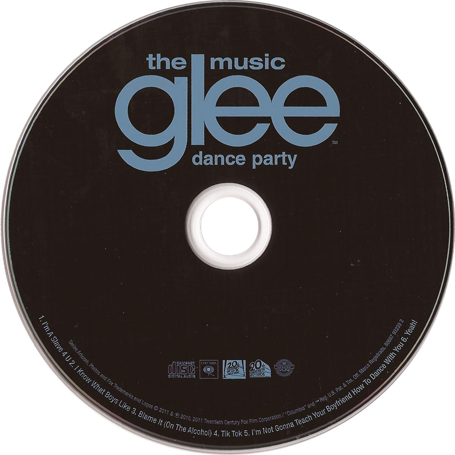 Car�tula Cd de Bso Glee: The Music, Dance Party