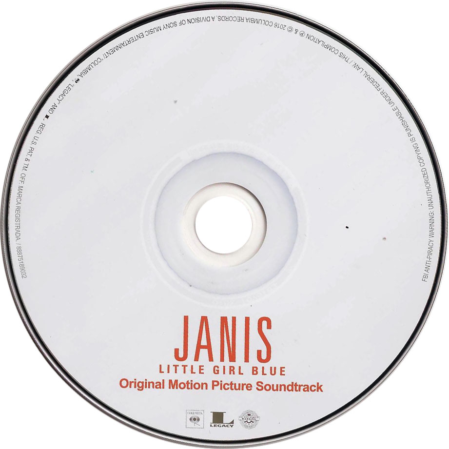 Cartula Cd de Bso Janis: Little Girl Blue