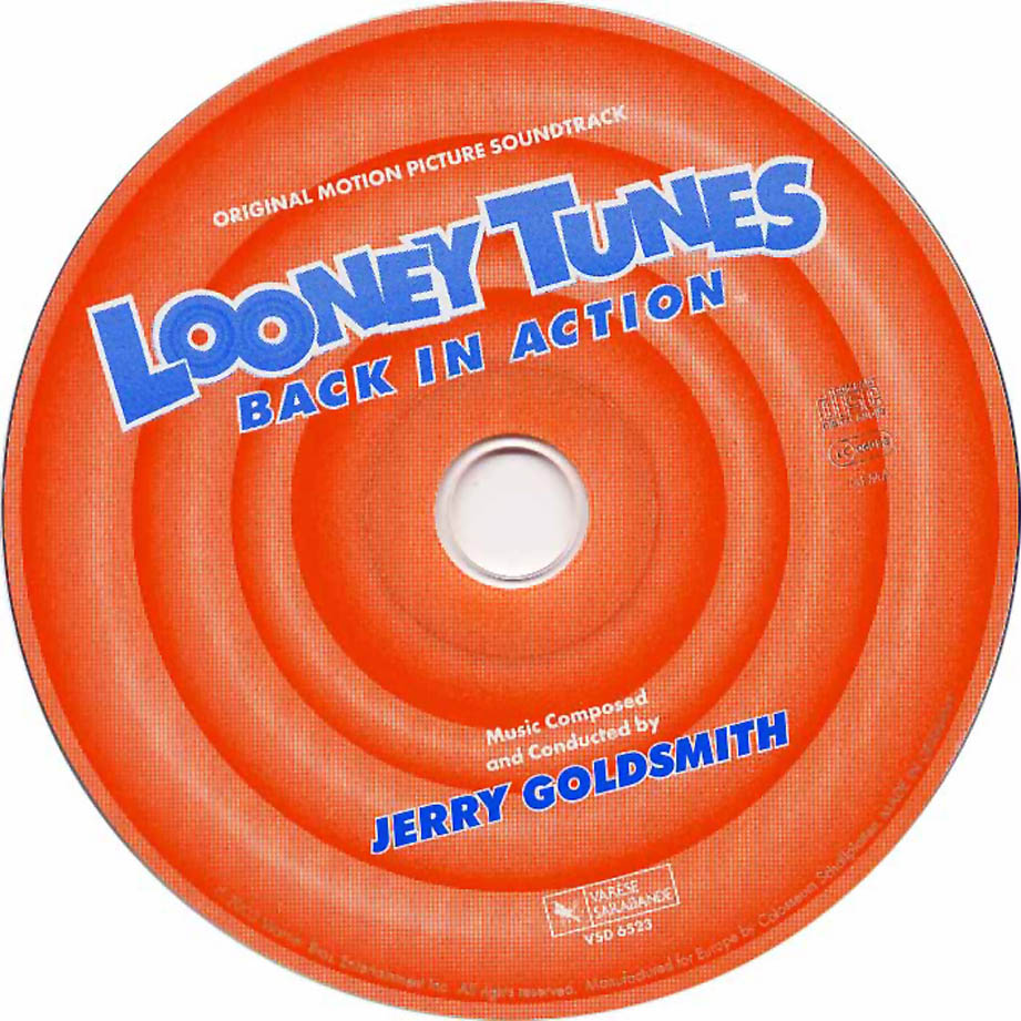 Cartula Cd de Bso Looney Tunes: De Nuevo En Accion (Looney Tunes: Back In Action)