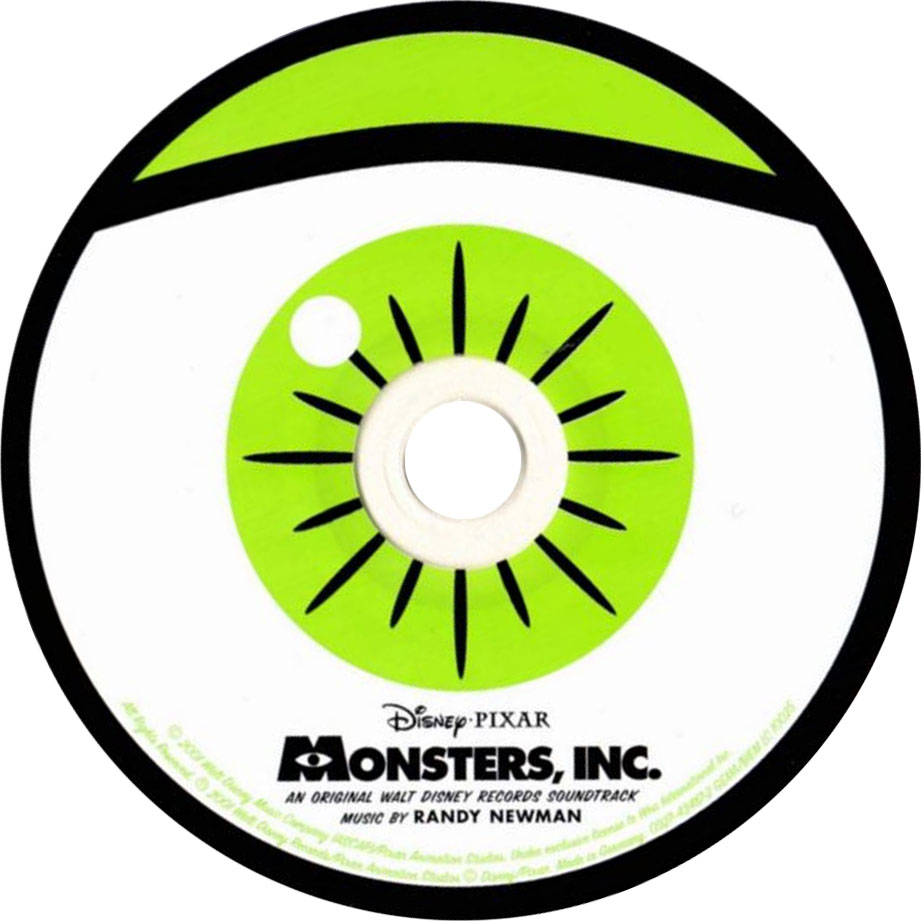 Cartula Cd de Bso Monstruos S.a. (Monsters, Inc)