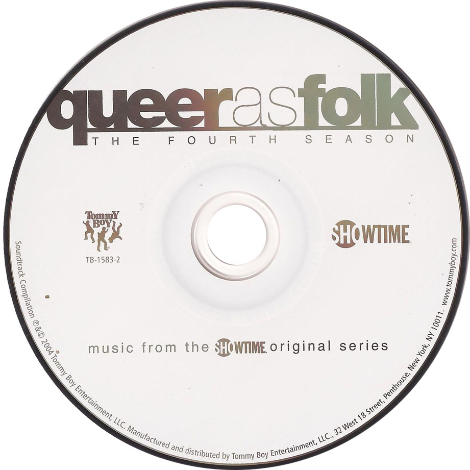 Cartula Cd de Bso Queer As Folk: The Fourth Season