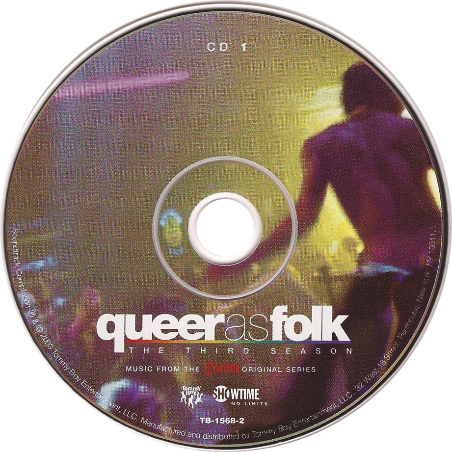 Cartula Cd de Bso Queer As Folk: The Third Season