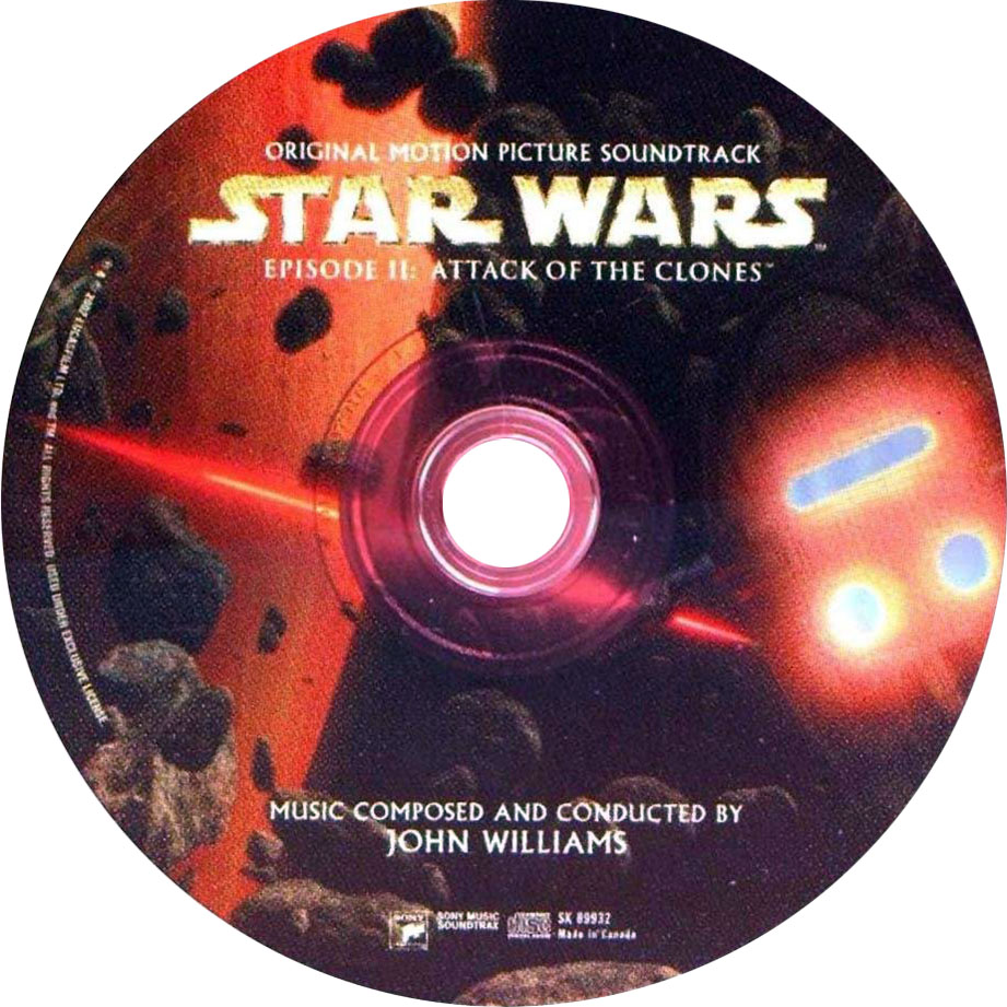 Cartula Cd de Bso Star Wars Ii: El Ataque De Los Clones