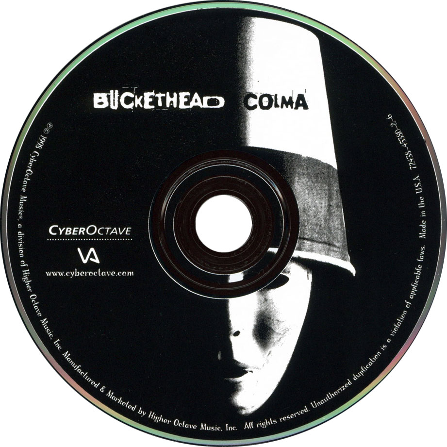 Cartula Cd de Buckethead - Colma