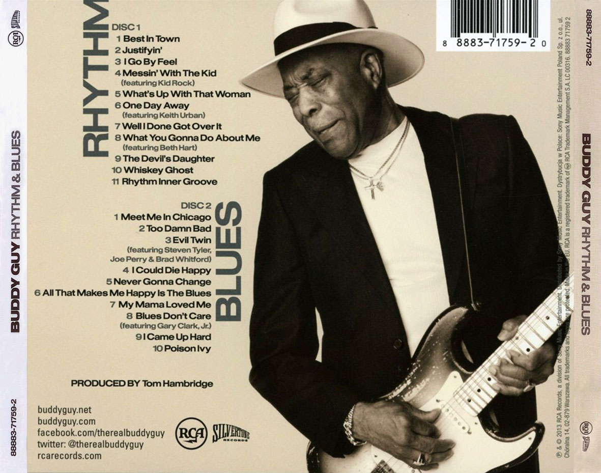 Cartula Trasera de Buddy Guy - Rhythm & Blues